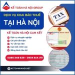 Dịch Vụ Kê Khai Thuế Tại Long Biên GIÁ RẺ, CHẤT LƯỢNG TỐT
