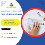 Dịch Vụ Báo Cáo Thuế Hộ Kinh Doanh Tại Bắc Ninh
