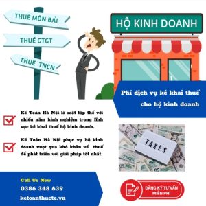Phi Dich Vu Ke Khai Thue Cho Ho Kinh Doanh
