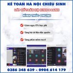 Khóa Học Kê Khai Thuế Hộ Kinh Doanh Online Chuyên Nghiệp