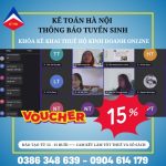 Học Kê Khai Thuế Hộ Kinh Doanh Cấp Tốc Online Chuyên Nghiệp