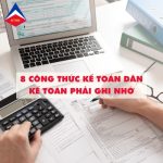 8 Công Thức Kế Toán Dân Kế Toán Phải Ghi Nhớ