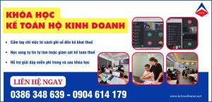 Khoa Hoc Ke Toan Ho Kinh Doanh