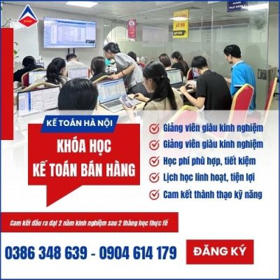 Khóa Học Kế Toán Bán Hàng Tại Hà Nội
