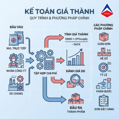 Kế Toán Giá Thành: Quy Trình Và Phương Pháp Tính Chi Tiết