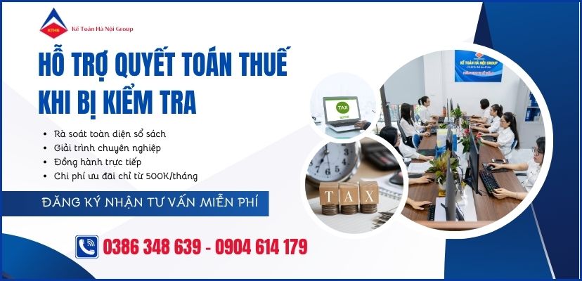 Ho Tro Quyet Toan Thue Khi Bi Kiem Tra